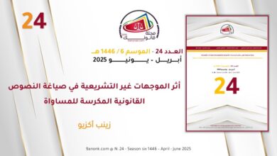 أثر الموجهات غير التشريعية في صياغة النصوص القانونية المكرسة للمساواة